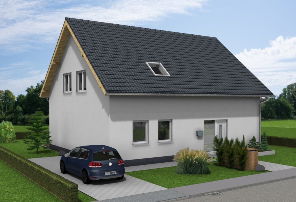 25 LandhausB Straße ohneKeller EnEV 3D